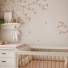 Papel de Parede Infantil Floral Galhos de Cerejeira - Mural
