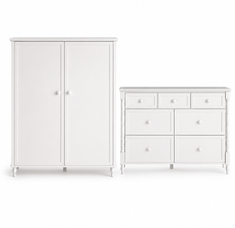 Guarda Roupa 2 em 1 Monet - Branco