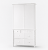 Guarda Roupa 2 em 1 Monet - Branco