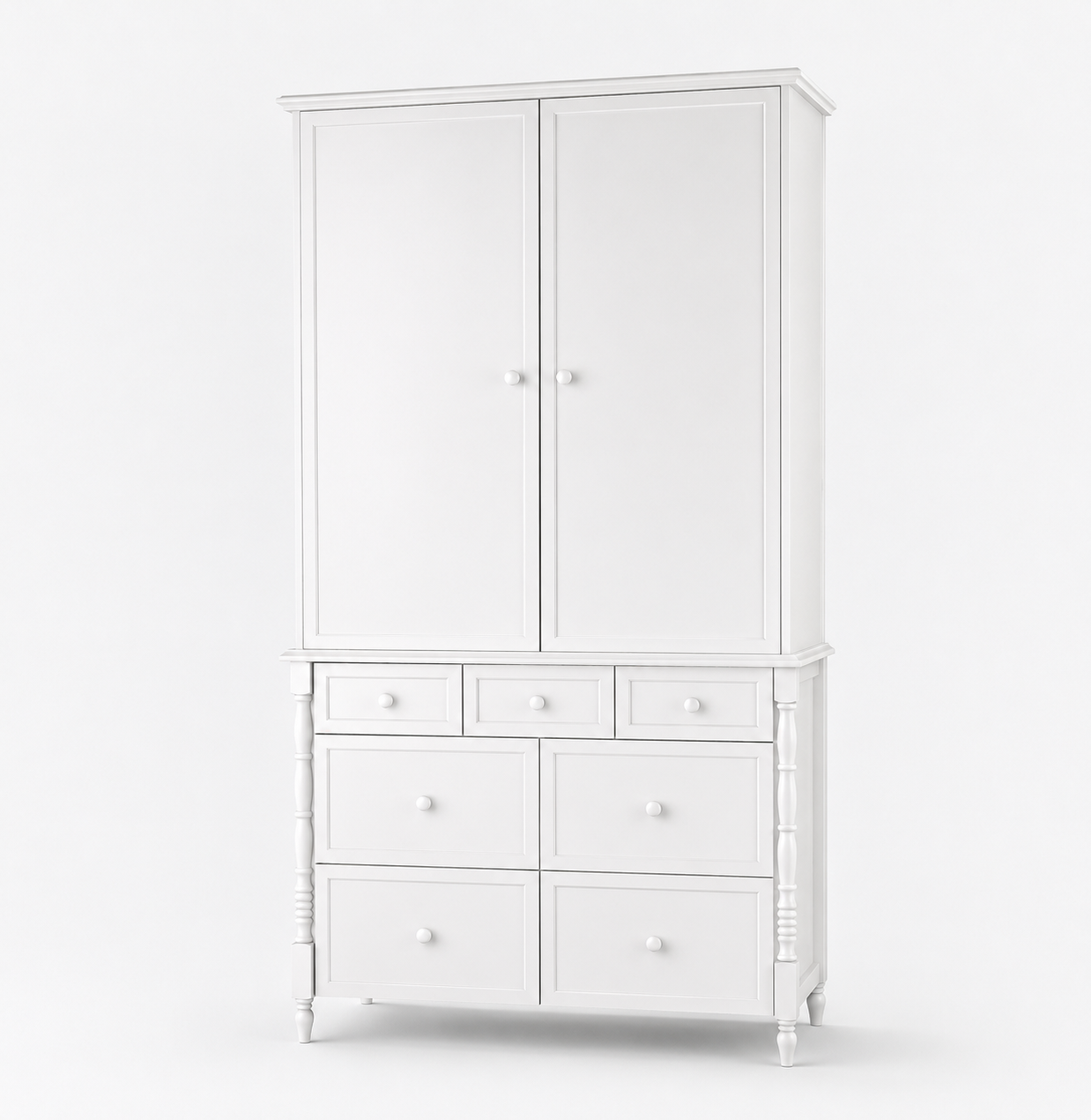 Guarda Roupa 2 em 1 Monet - Branco