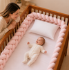 Trança 4m para Berço e Cama Rosa Chá
