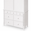Guarda Roupa 2 em 1 Monet - Branco